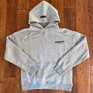 Essentials Light Gray Hoodie